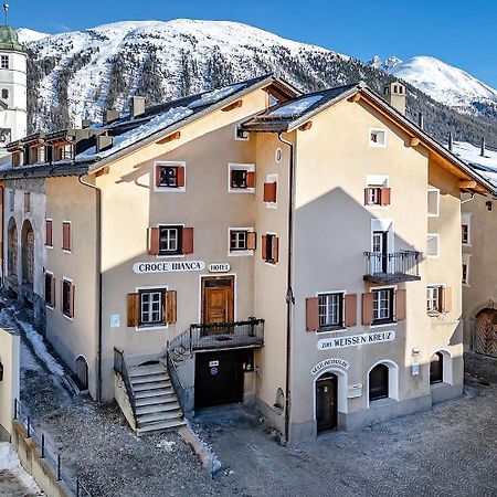 Weisses Kreuz - Crusch Alva Bed & Breakfast Samedan Exterior photo